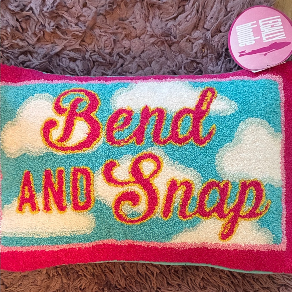 Bend and Snap Decorative Pillow - Multicolor